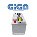 2 Bater�as Solar Nautica Servicio y Arranque  AGM 100 Amperios 12V | GIGA GN100-AGM S